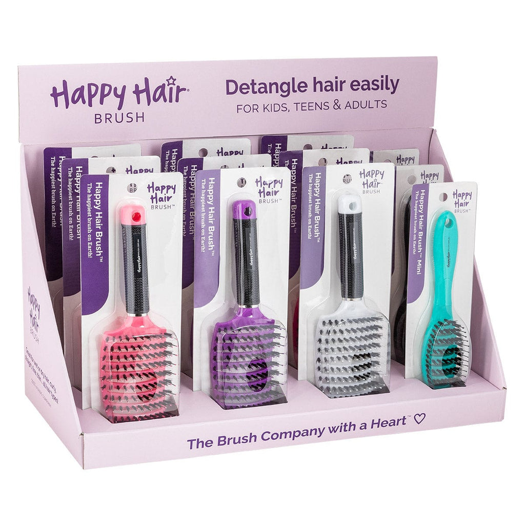 Happy Hair Brush Brush Pack Pink Wholesale Starter Pack