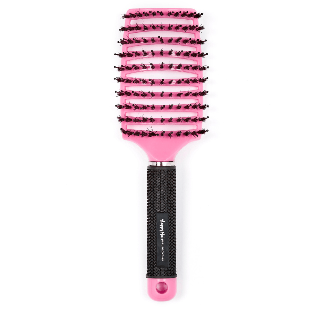 Detangling Pink Hair Brush by Happy Hair Brush™