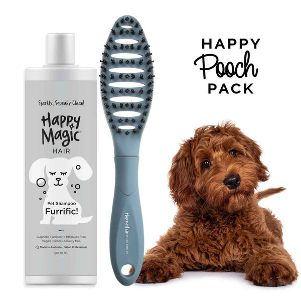 Happy Puppy Pack by Happy Hair Brush